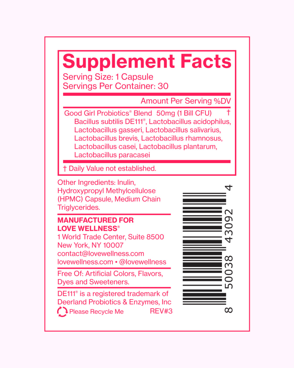 Good Girl Probiotics®